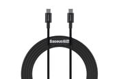 USB-kabel - Baseus Superior Series Cable USB-C to USB-C 100W 1m (black) - CATYS-B01