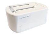 Hårddisk, tillbehör - LC Power LC-DOCK-U3-VI - HDD / SSD docking station - SATA - USB 3.2 (Gen 2x1) - LC-DOCK-U3-VI