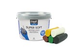 Kreativa spel - Creall Supersoft Clay Safari colours 1750gr. - 25090