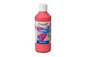 Kreativa spel - Creall Glitter Paint Red 250ml - 01205