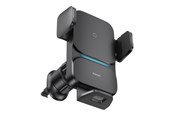 Andra mobiltillbehör - Baseus Wisdom Wireless Charging Air vent Electric Car Phone Holder (black) - CGZX000001