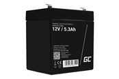 Battery - Green Cell alarm system battery - Lead Acid - 5.3 Ah - AGM45