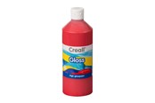 Kreativa spel - Creall Gloss Gloss Paint Red 500ml - 01273