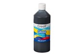 Kreativa spel - Creall Gloss Gloss Paint Black 500ml - 01279