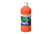 Kreativa spel - Creall Transparent Paint Orange 500ml - 23022