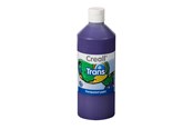 Kreativa spel - Creall Transparent Paint Purple 500ml - 23024