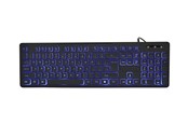 Tangentbord - Gembird - keyboard - QWERTY - US - black - Tangentbord - Engelska (US) - Svart - KB-UML3-02