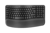 Tangentbord - Logitech Wave Keys - Graphite - Tangentbord - US International - Grå - 920-012304