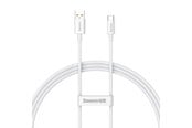 USB-kabel - Baseus Cable USB do USB-C Superior 100W 1m (white) - P10320102214-01