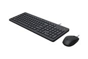Tangentbord - HP 150 - Tastatur & Mus set - Engelska - Svart - 240J7AA#ABB