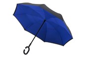 Fritid & Resor - Impliva Inside Out Umbrella - Blue - RU-6-PMS BLACK 6C/PMS 7687C