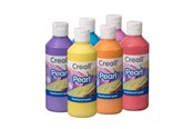 Kreativa spel - Creall Pearl Paint 6x250ml - 23465