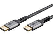 Displaykabel - Pro Displayport 1.4 Sleeved - 3m - Svart - HDMI1.4SL3