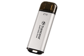 SSD - Transcend ESD300 Portable SSD - Silver - 2TB - TS2TESD300S