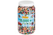 Kreativa spel - Hama Beads in Pot - Mix 13000 pcs - 211-58