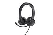 Hörlurar / Headset - Trust Ayda USB-A - Black - 25088