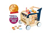 Babyleksaker - Small Foot - Wooden Activity Walker Whale - 11608