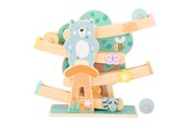 Babyleksaker - Small Foot - Wooden Marble Run Animals Pastel - 11473