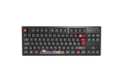 Tangentbord - Montech MKey TKL Darkness - Gateron G Pro 2.0 Red - Gaming Keyboard - Utan numpad - Nordisk - Svart - MK87DR-Nor