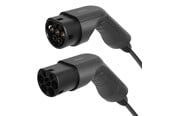 Laddning av elbil - Deltaco E-Charge cable type 2 - type 2 3 phase 16A Spiral 3M/5M - EV-3215-S