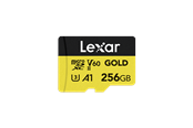 Flashram & USB Flash Drives - Lexar Professional GOLD MicroSDXC - 280MB/s - 256GB - LMSGOLD256G-BNNNG