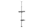 Väggfäste, AV-Möbel - Deltaco Floor-to-ceiling mount for most 37” to 70” TVs and screens - Max 30 kg - recommended for 70" - ARM-0455