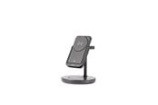 Mobile - Adapters & Chargers - Deltaco QI-1045 - 3-in-1 magnetic wireless charger - QI-1045