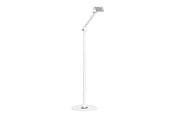 Monitorfäste - Deltaco Universal floor stand with adjustable arm tablets and phones from 4.7 to 12.9" white - ARM-0561