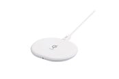 Mobile - Adapters & Chargers - Deltaco Wireless charger 10 W USB-C Qi certified white - QI-1039