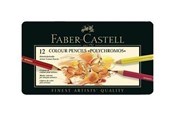 Skriv- och ritverktyg - Faber-Castell Polychromos - coloured pencil (pack of 12) - 110012
