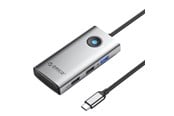 USB Hub - ORICO Type-C 5in1 HUB Multifunction Docking Station (grey) USB Hub - USB 3.0 - 5 porte - Grey - PW11-5P-GY-EP