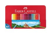 Skriv- och ritverktyg - Faber-Castell Classic - coloured pencil and pencil set - 62 pieces - 115894