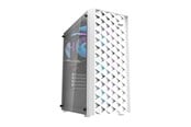 Chassi - Darkflash Computer case DK351+ 4 fans (white) - Chassi - Vit - DK351 White