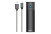 Hårddisk, tillbehör - ORICO M.2 SATA external drive enclosure Orico PWM2-BK-EP USB-C 5Gbps (black) - PWM2-BK-EP
