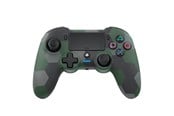 Spel Tillbehör - NACON Dualshock 4 V2 Controller Asymmetric - Camo Green - Wireless Controller - Sony PlayStation 4 - PS4OFPADWLCAMOGREEN