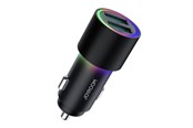 Mobile - Adapters & Chargers - Joyroom Car Charger  JR-CL10 2x USB 4.8A (black) - JR-CL10