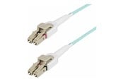 Nätverkskabel - StarTech.com 5m (15ft) LC to LC (UPC) OM4 Switchable Fiber Optic Cable - patch cable - 5 m - aqua - Grön - 5m - 450FBLCLC5SW