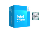 CPU - Intel Core i3-14100 Raptor Lake-S CPU - 4 kärnor - 3.5 GHz - Intel LGA1700 - Intel Boxed (med kylare) - BX8071514100