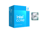 CPU - Intel Core i3-14100F Raptor Lake-S CPU - 4 kärnor - 3.5 GHz - Intel LGA1700 - Intel Boxed (med kylare) - BX8071514100F
