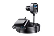 Mobile - Adapters & Chargers - Joyroom Car charger JOYROOM JR-CL05 72W (black) - JR-CL05