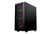 Chassi - Gembird Fornax 4000 - mid tower - ATX - Chassi - Tower - Svart - CCC-FC-4000