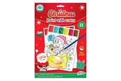 Kreativa spel - Grafix Water drawing book Christmas - 800048