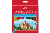 Skriv- och ritverktyg - Faber-Castell Colour pencil Castle hexagonal box of 24 - 120124
