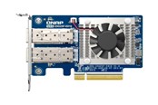 Nätverkskort (adaptrar osv.) - QNAP QXG-25G2SF-E810 - network adapter - PCIe 4.0 x8 - 25 Gigabit SFP28 x 2 - QXG-25G2SF-E810