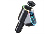 Mobile - Adapters & Chargers - Joyroom fast car charger 4in1 USB-A QC3.0 / 2xUSB-C PD 150W black (JR-CL21) - JR-CL21