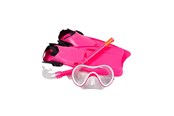 Vattenlek - ASG Snorkel Set Junior Pink M - ASG3004PINKM