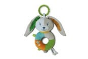 Babyleksaker - Clementoni Baby - Plush Rattle Rabbit - 17787