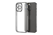 Mobile - Covers & Cases - Joyroom  14Q Case case for iPhone 14 Plus case cover with metallic frame black (JR-14Q3-black) - JR-14Q3 Black