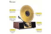 Skivspelare - Fuse Audio REC - Audio Technica pick-up - Skivspelare Brown - Rad-Rec-2