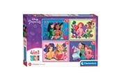 Pusselspel - Clementoni Puzzles Disney Princess 4in1 Golv - 21517